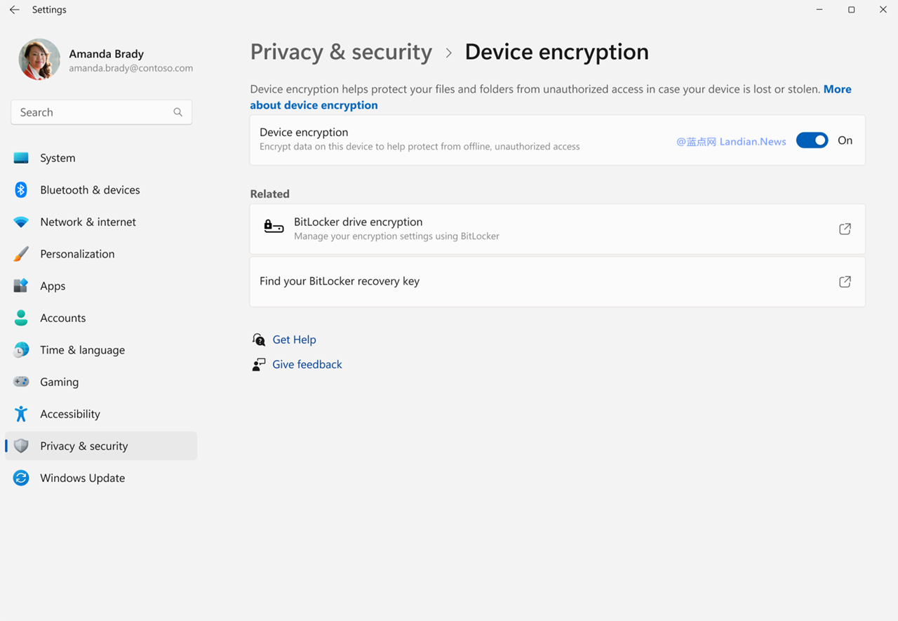 BitLocker Device Encryption