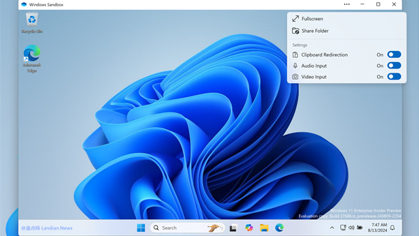 Microsoft Significantly Enhances Windows Sandbox Functionality: Clipboard and File System Sharing Now Possible