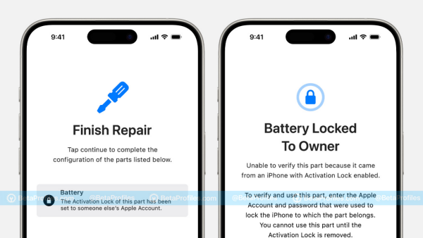 Apple Introduces Screen/Battery/Camera Loss Lock in iOS 18, Enabling Remote Lock Even After Theft and Disassembly