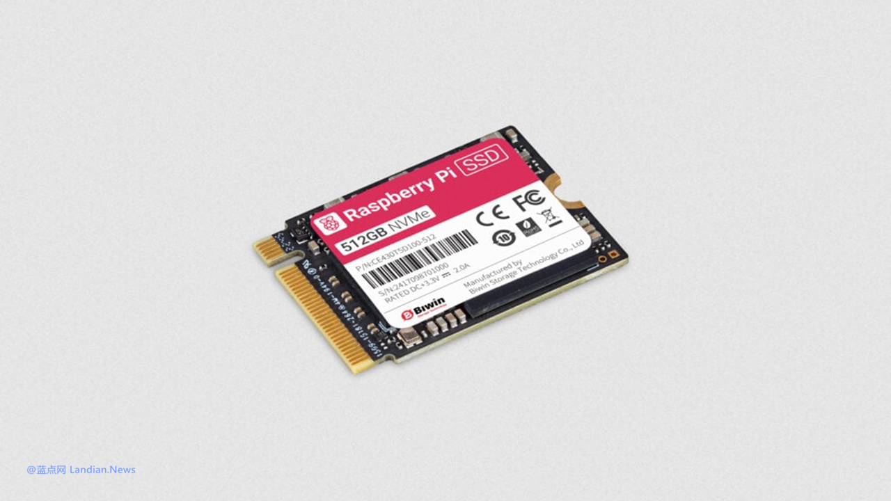 Raspberry Pi Launches Official M.2 HAT+ SSD Kit Supplied by Shenzhen BIWIN Storage