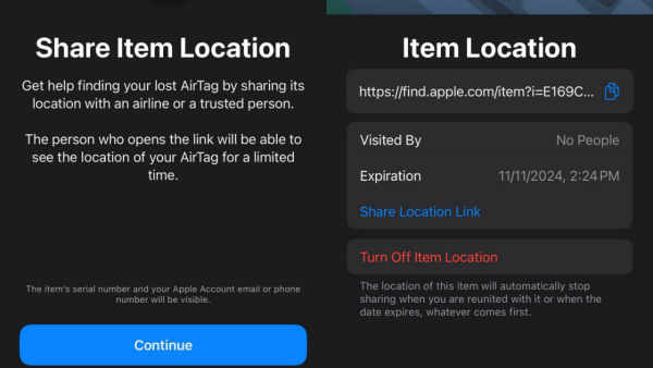 Apple has announced collaborations with multiple airlines to share luggage tracking tag locations for quick baggage recovery.