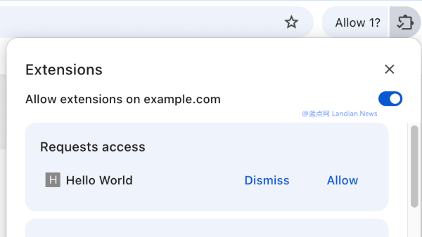 Google Tests New Chrome Extension Menu Style Allowing Users to Precisely Control Site Access for Extensions