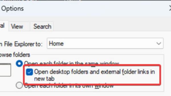 Microsoft Adds New Option to Windows 11 Allowing Any Folder to Open in New Tabs