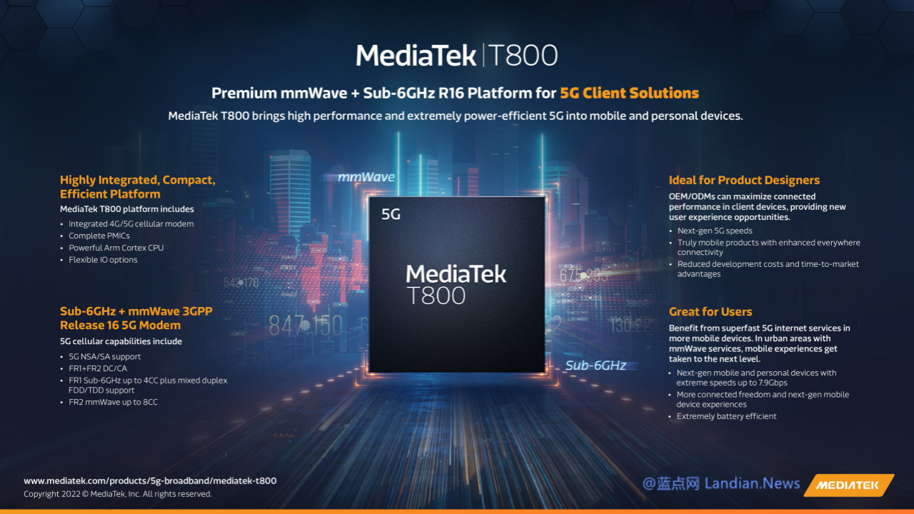   Media Tek T800