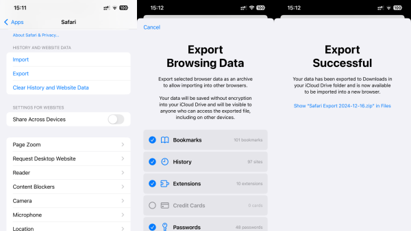 [Tutorial] iOS 18.2 Safari Now Supports Importing and Exporting Bookmarks/Extensions/Passwords, etc. Here's How to Use it