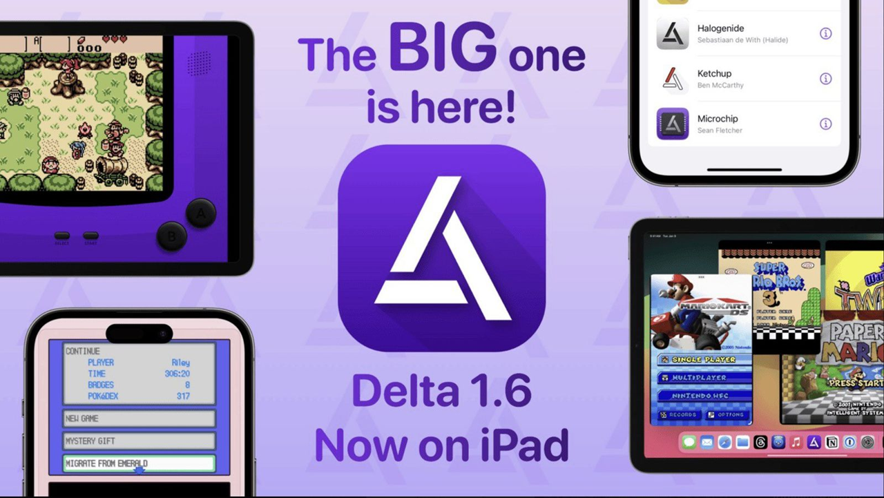 Delta for iPadOS